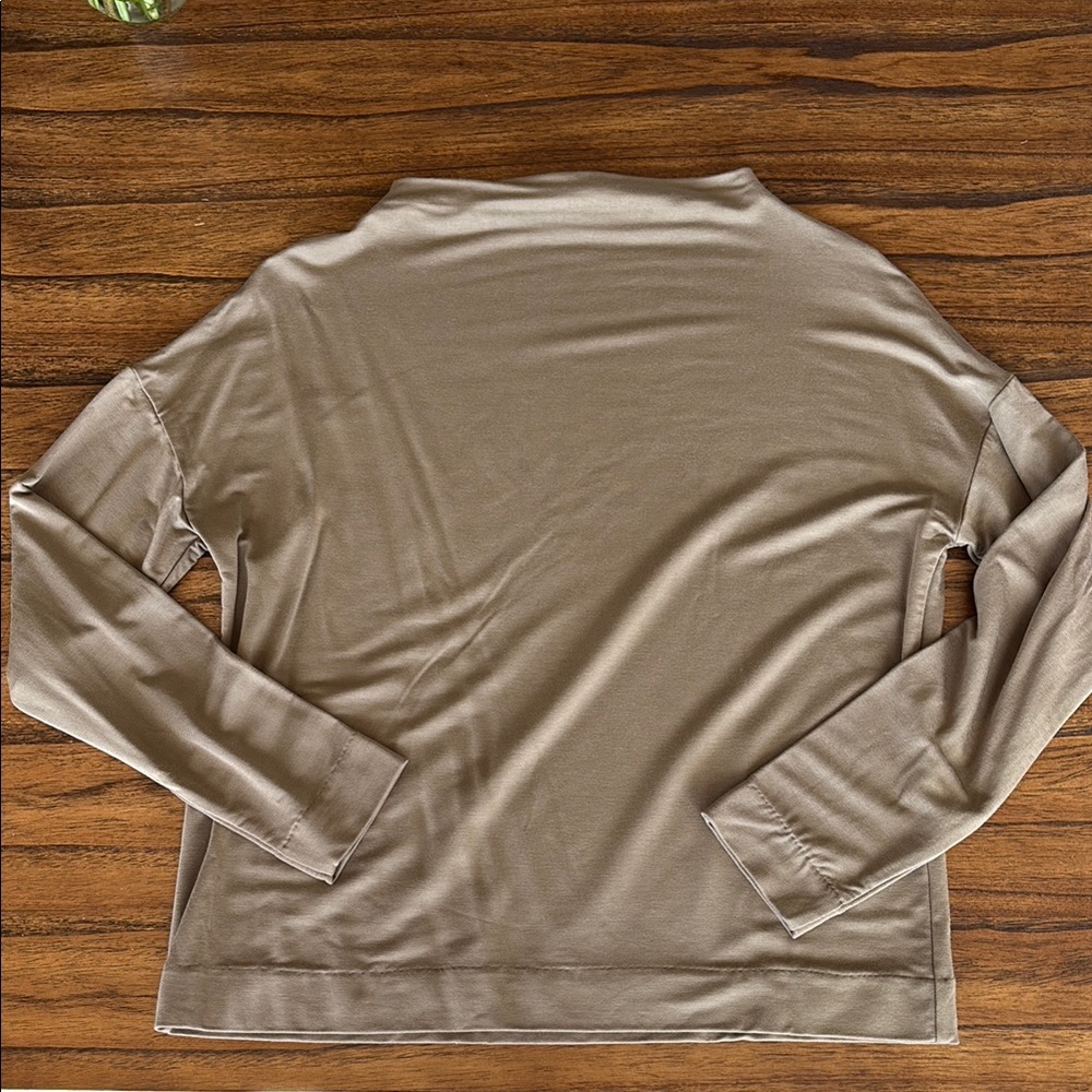 Long Sleeve Olive Top
